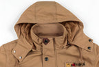 Veste militaire homme à poches, taille ajustable, du XS au 4XL