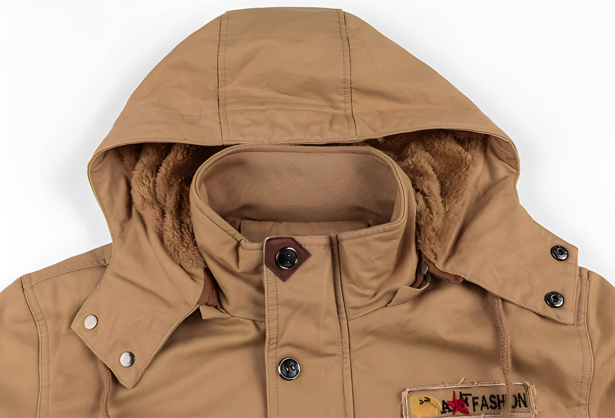 Veste militaire homme à poches, taille ajustable, du XS au 4XL
