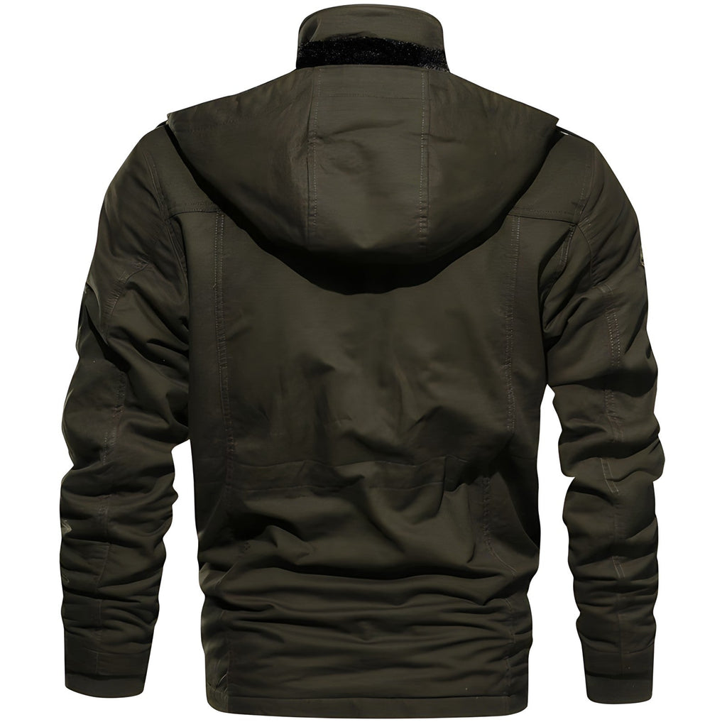 Veste militaire homme à poches, taille ajustable, du XS au 4XL