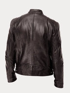 Veste moto homme à poches zippées, dix coloris, du S au 5XL