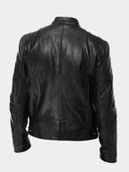 Veste moto homme à poches zippées, dix coloris, du S au 5XL