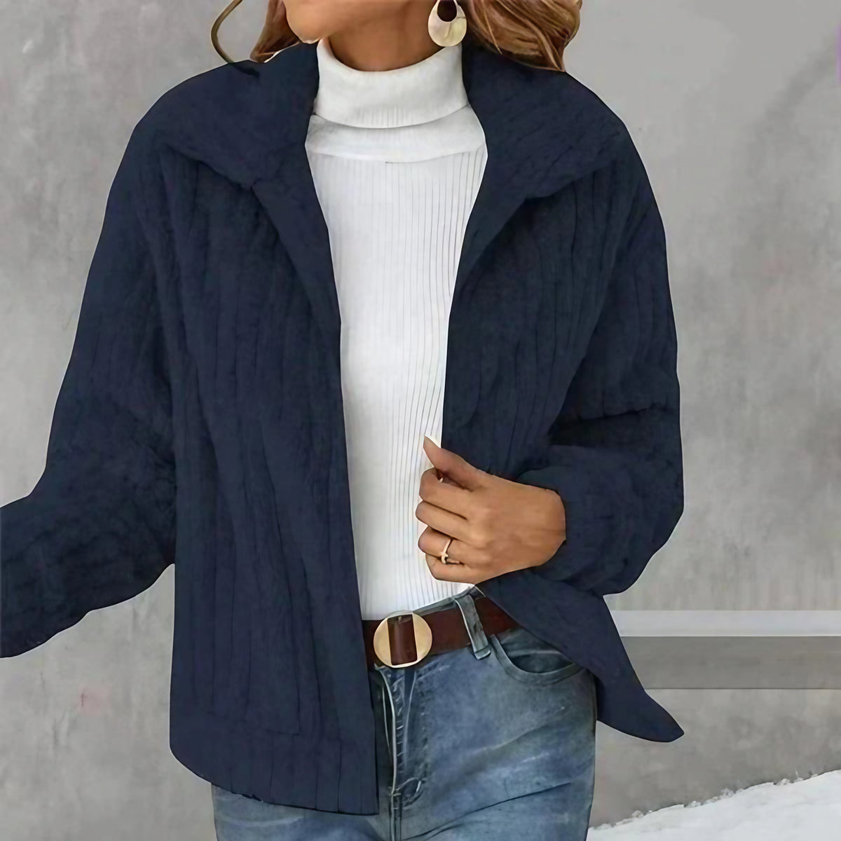 Veste polaire femme chaude, cinq coloris, du S au 3XL, noir