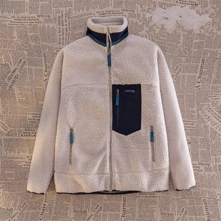 Veste polaire homme à col montant zippé, quatre coloris