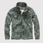 Veste homme mi-saison à manches longues et poches, cinq coloris
