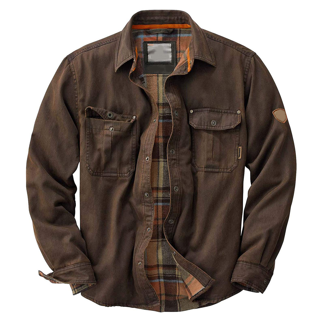 Veste trucker homme coupe-vent, poignets réglables, du M au 3XL