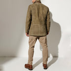 Veste vintage homme mi-saison, vert, du S au 2XL