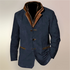 Veste homme vintage à col montant, cinq coloris, du S au 5XL