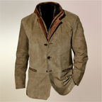 Veste homme vintage verte, style rétro, du S au 2XL, vert