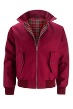 Veste zippée homme à poignets côtelés, huit coloris, S au 4XL