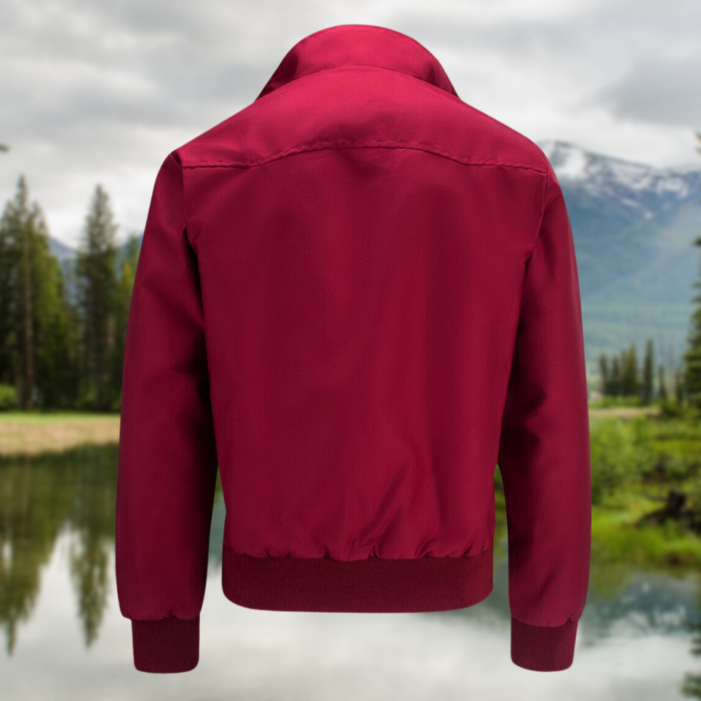 Veste zippée homme à poignets côtelés, huit coloris, S au 4XL