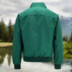 Veste zippée homme à poignets côtelés, huit coloris, S au 4XL