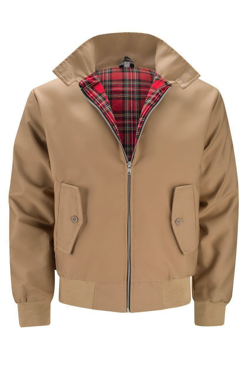 Veste zippée homme à poignets côtelés, huit coloris, S au 4XL