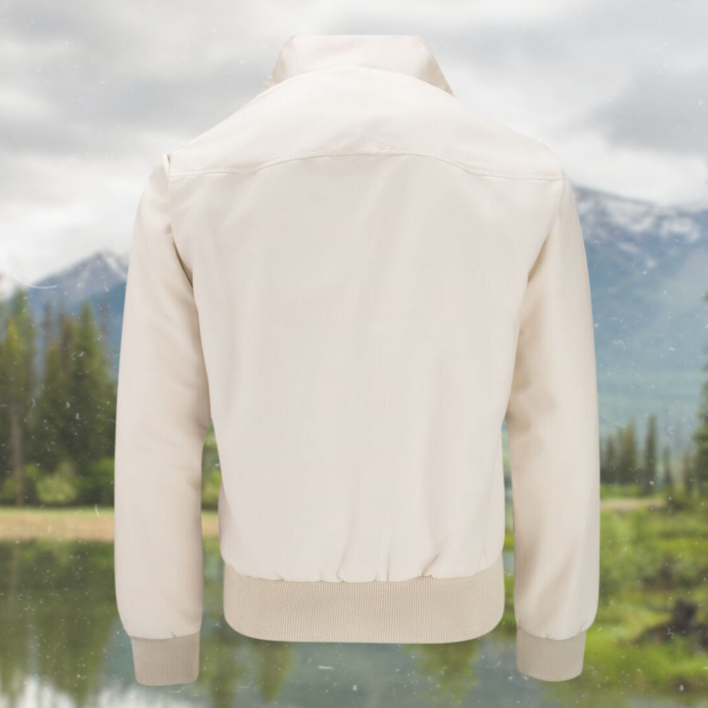 Veste zippée homme à poignets côtelés, huit coloris, S au 4XL