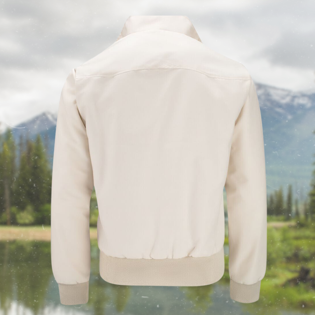 Veste zippée homme à poignets côtelés, huit coloris, S au 4XL