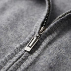 Veste zippée homme, kaki, gris ou bleu marine, du S au 2XL