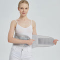 Ceinture lombaire orthopédique en maille respirante, réglable, gris