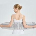 Ceinture lombaire orthopédique en maille respirante, réglable