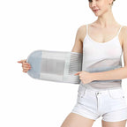 Ceinture lombaire orthopédique en maille respirante, réglable