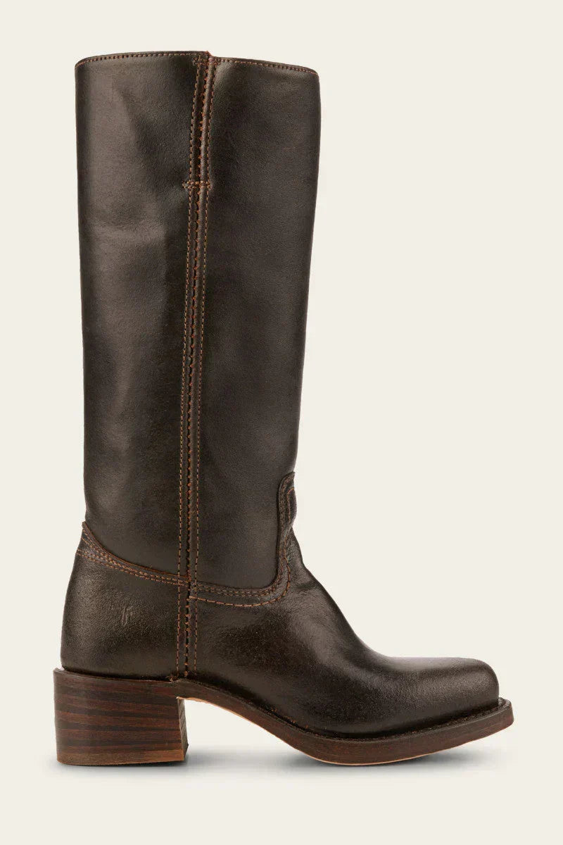 Bottes montantes femme à talon, cinq coloris, du 35 au 46
