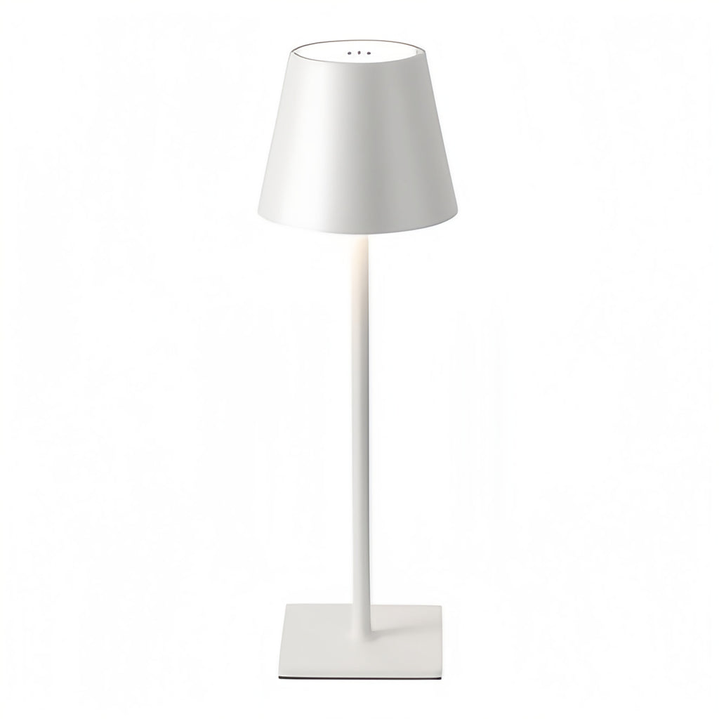 Lampe sans fil rechargeable tactile, 38,1 cm, blanc chaud, blanc