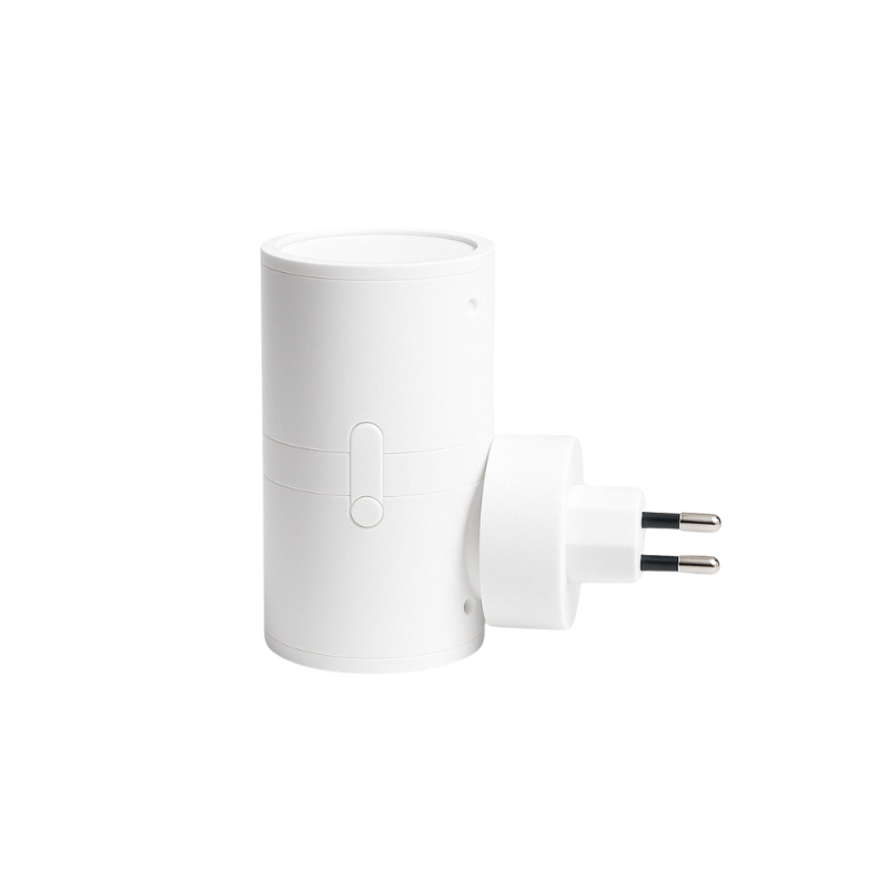 Applique LED à brancher sur prise, capteur jour et nuit, 3000K, blanc