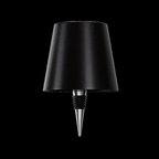 Lampe sans fil à poser sur une bouteille, rechargeable USB-C, noir